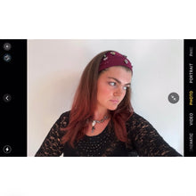 Load image into Gallery viewer, Garnet headband
