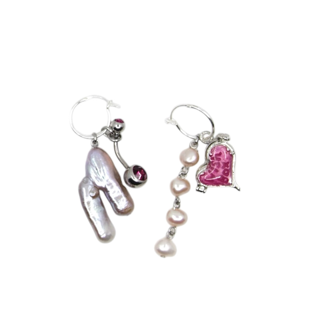 Tidal charm earrings