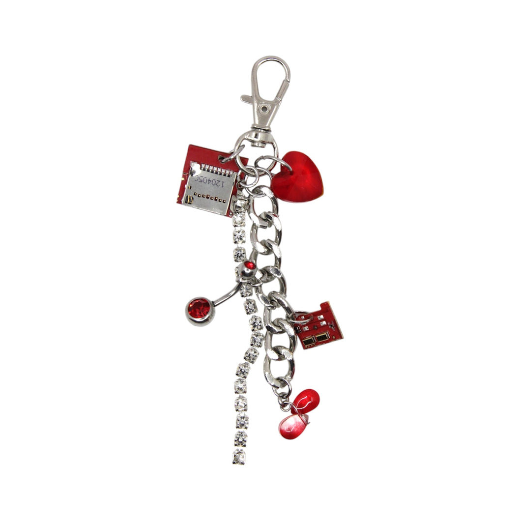 Firewall keychain / bag charm